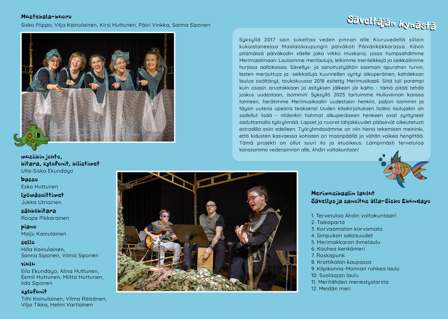 Käsiohjelma sivut 6 ja 7